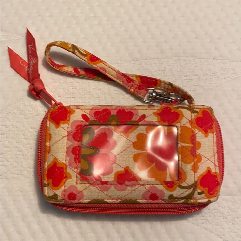 Vera Bradley wallet with wristband